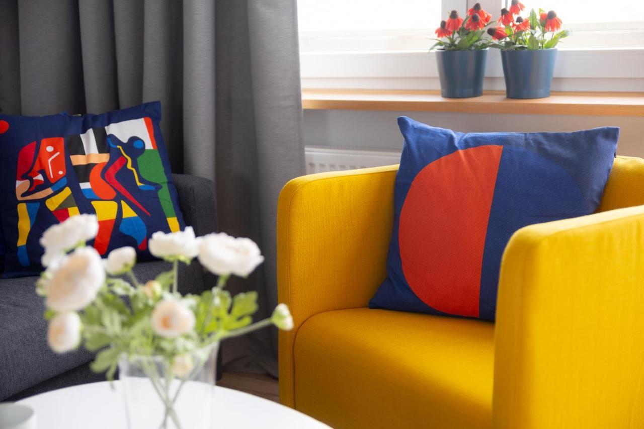 Beautiful 2 Rooms Flat With Balcony Varşova Dış mekan fotoğraf